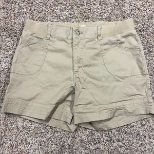 Khaki Lee Rider Shorts